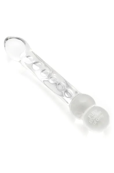 Fifty Shades of Grey Drive Me Crazy Glass Massage Wand Glasdildo