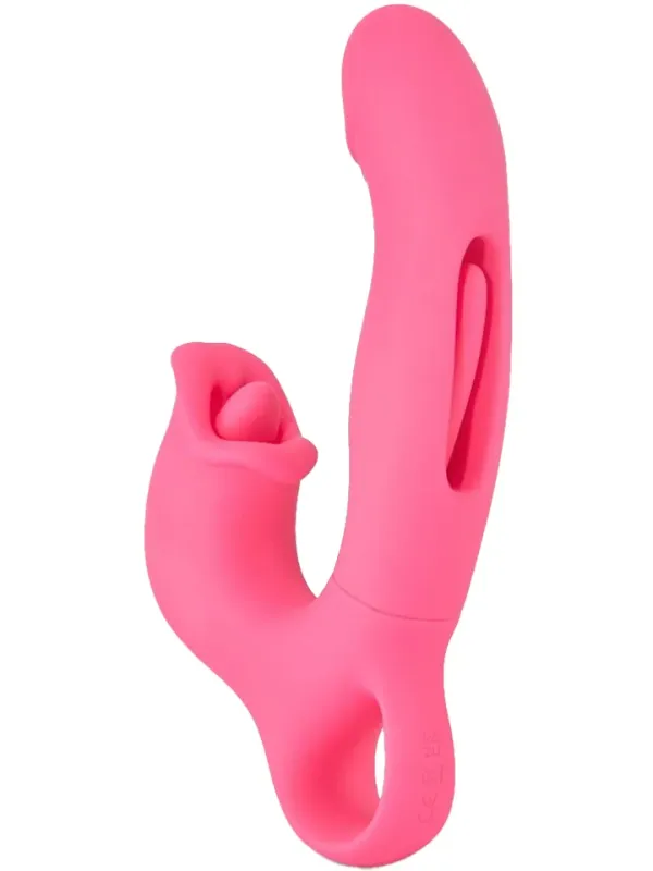 Flapping & Licking Pleasure Toy G-punktsvibrator
