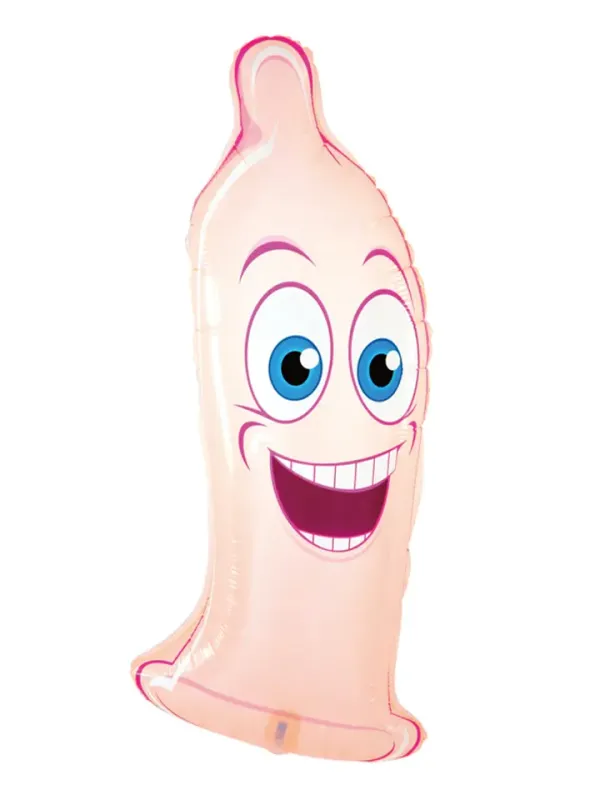 Foil Balloon Condom 42x98 cm Ballonger