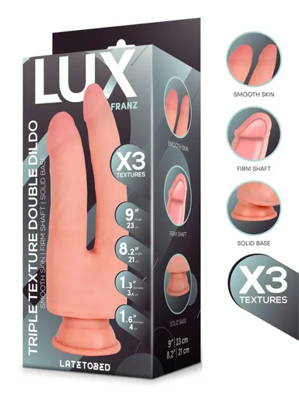 Franz Triple Density Double Dildo 23 cm Dubbeldildo