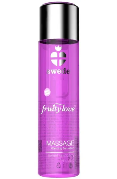 Fruity Love Massage Sweet Raspberry Rhubarb 60ml Massageolja
