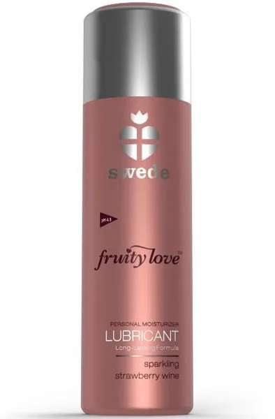 Fruity Love Sparkling Strawberry Wine 100ml Glidmedel med smak