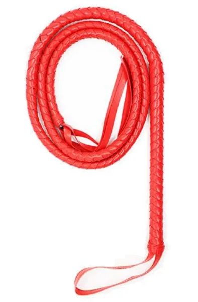 Frusta Indy Flog Whip Red BDSM Piska