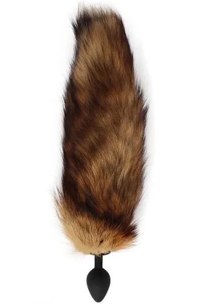 Furry Anal Plug 43 cm Analplugg med svans