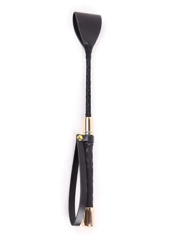Gold Metal Crop 30 cm Piska