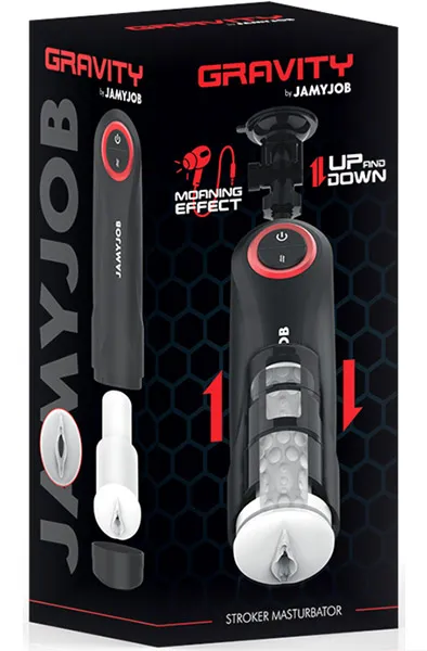 Gravity Automatic Suction Vagina Masturbator Masturbator med motor