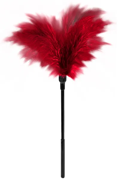 Guilty Pleasure Small Feather Tickler Red Fjäder tickler