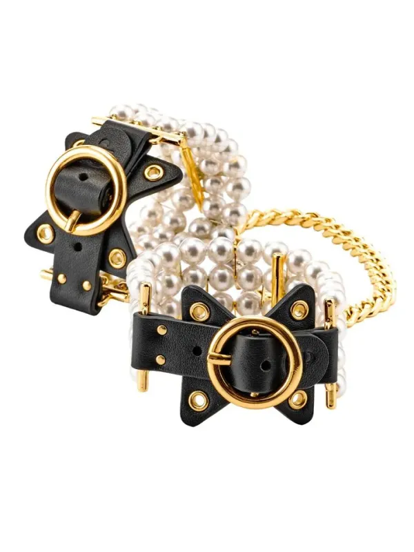 Guilty Pleasure Soirée Pearl Handcuffs Handbojor