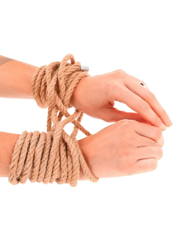Hemp Rope With Metal Head 10 m BDSM rep