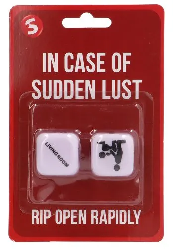 In Case of Sudden Lust Sex Dice