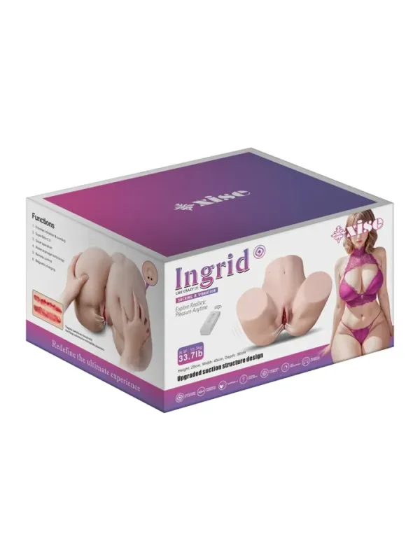 Ingrid Sucking & Vibrating 15,3 kg Sexdocka