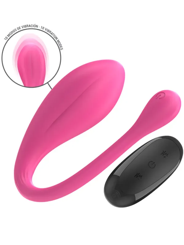 Janice U Vibrator Double Stimulation Remote Vibrerande ägg