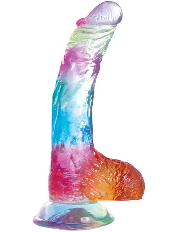 Jellildo Dildo With Balls 22 cm Dildo