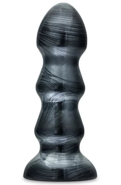Jet Black Jack Carbon Metallic Black Grövre analplugg