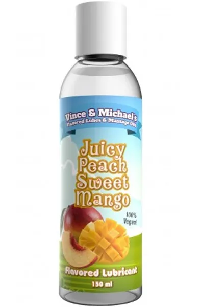 Juicy Peach Sweet Mango Flavored Lubricant 150ml Glidmedel med smak
