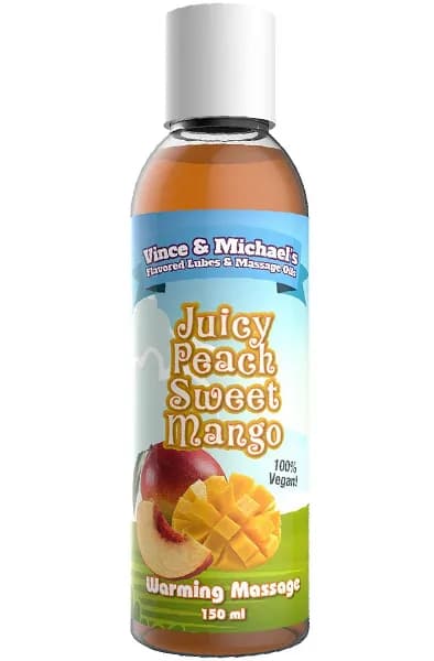 Juicy Peach Sweet Mango Warming Massage 150ml Massageolja