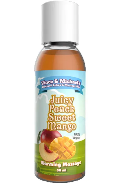 Juicy Peach Sweet Mango Warming Massage 50ml Massageolja