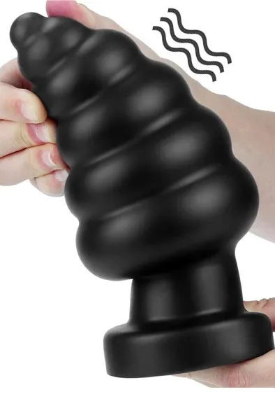 King Sized Vibrating Anal Cracker 18cm XL Buttplug