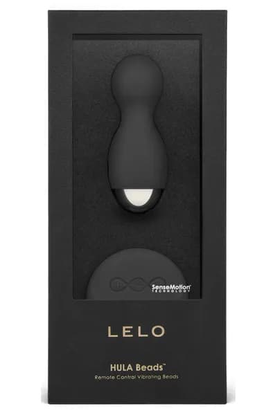 LELO Hula Beads Obsidian Black Fjärrstyrda knipkulor