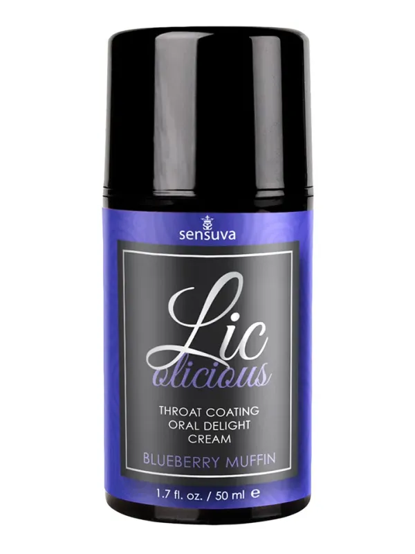 Lic-o-Licious Blueberry Muffin Oral Cream 50 ml Ätbart & Oralsex