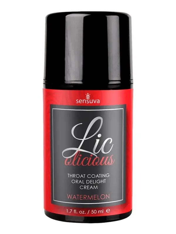 Lic-o-Licious Watermelon Oral Cream 50 ml Ätbart & Oralsex