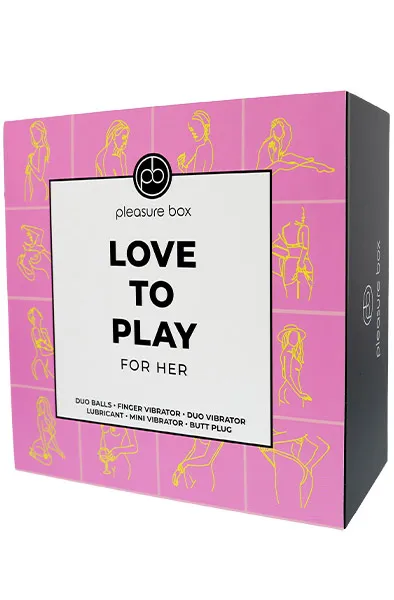 Love to Play Pleasure Box for Her Paketerbjudande