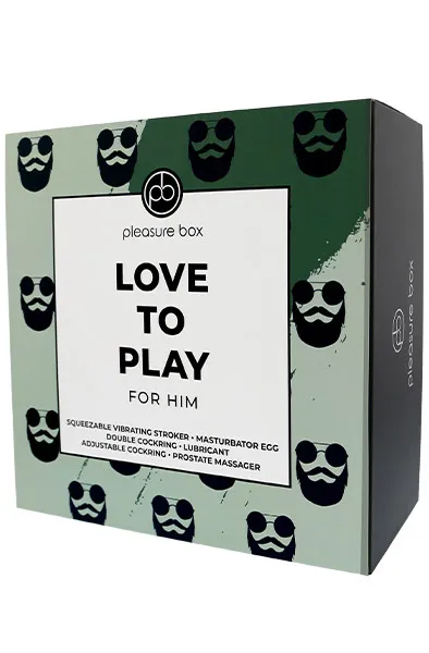 Love to Play Pleasure Box for Him Paketerbjudande