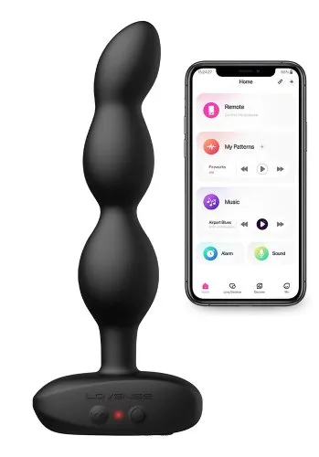 Lovense Ridge App Rotating and Vibrating Anal Beads