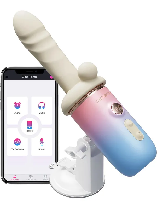 Lovense: Spinel, Bluetooth Portable Thrusting Dildo