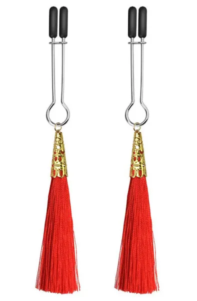 Lovetoy Glamor Tassel Nipple Clamp Bröstvårtsklämmor
