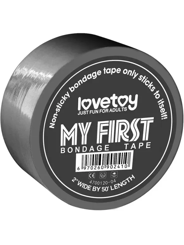 Lovetoy Non-Sticky Bondage Tape Grey 15m Bondage tejp