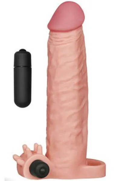 Lovetoy Pleasure Vibrating Sleeve Penisförlängare/Sleeve med vibrator