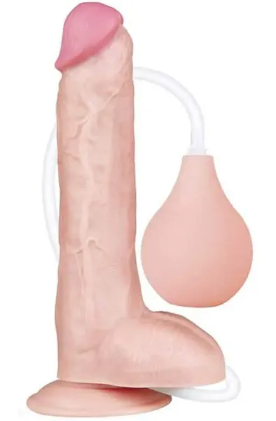 Lovetoy Squirt Extreme Dildo Flesh 25,5 cm Sprutande dildo