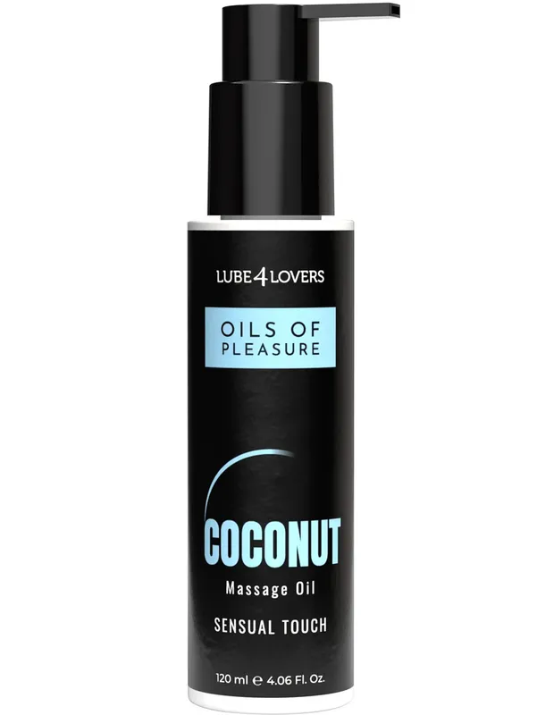 Lube4Lovers: Oils Of Pleasure, Coconut Massage Oil, 120 ml