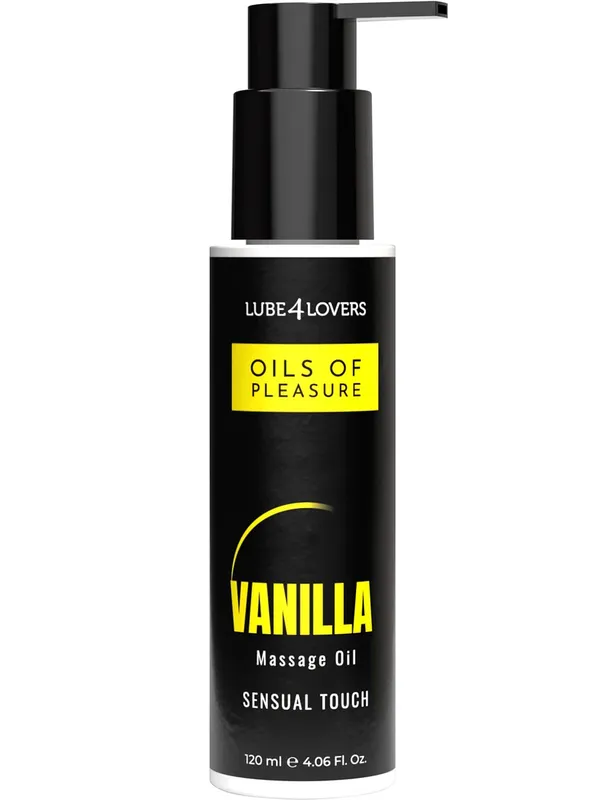 Lube4Lovers: Oils Of Pleasure, Vanilla Massage Oil, 120 ml