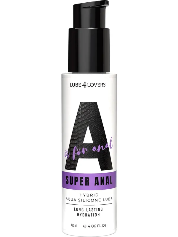 Lube4Lovers: Super Anal, Hybrid Lubricant, 120 ml