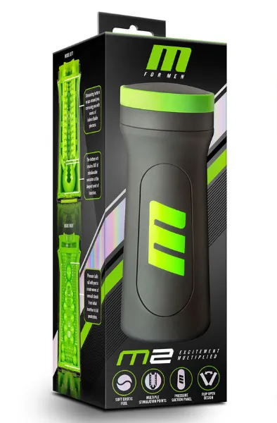 M For Men M2 Superior Stroker Black Stroker