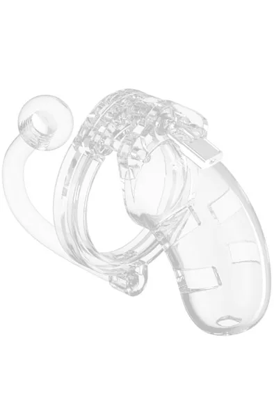 Mancage 10 Chasity Cage With Plug Transparent Kyskhetsbur