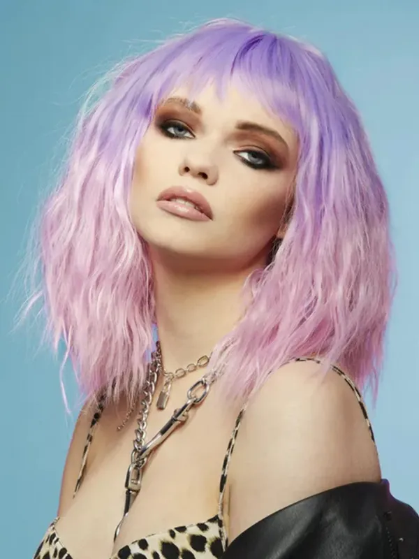 Manic Panic Lilac Goddess Bob Wig Peruk