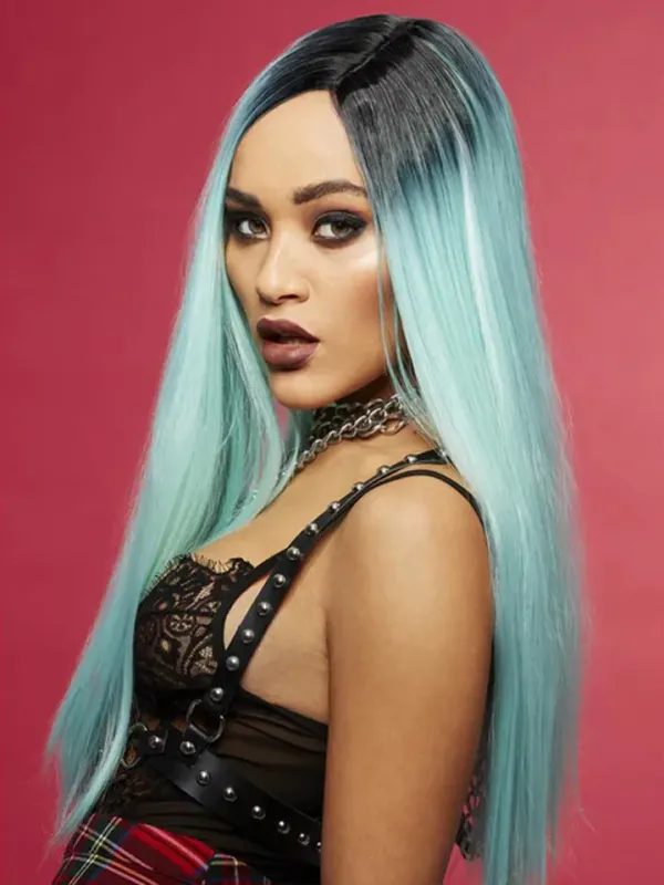Manic Panic Ombre Aqua Blue Wig Peruk