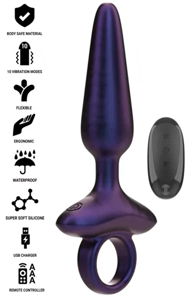Marlon Vibrating Anal Plug Remote Control Analplugg med vibrator