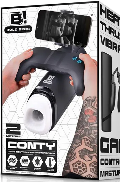 Masturbator With Thrusting, Vibration & Heating Masturbator med motor