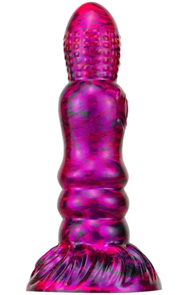Metallic Fantasy Dildo Peern Purple/Black 19,5 cm Dragon dildo