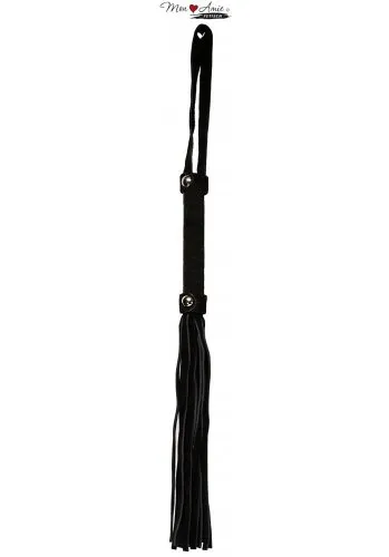 Mon Amie Suede Whip Short Black