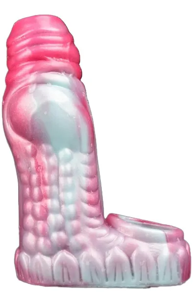 Monster Listz Penis Sleeve Blue/Pink Penisförlängare/Sleeve