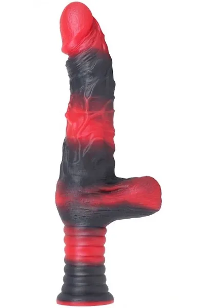 MonsterRed Realix Dildo With Handle 26 cm Dildo med handtag