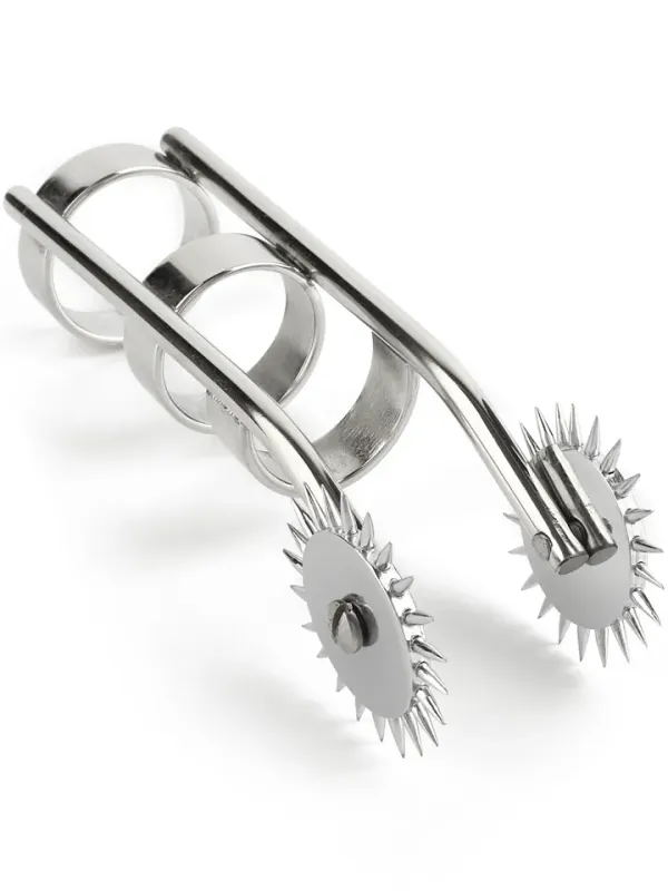 Mr Steel Double Finger Pinwheel Wartenberg hjul