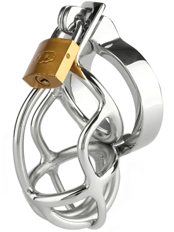 Mr. Steel San Quentin Chastity Cage Kyskhetsbur
