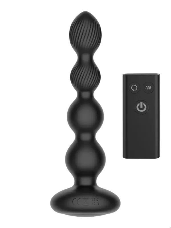Nexus Tornado Rotating Beaded Probe Analdildo med vibration