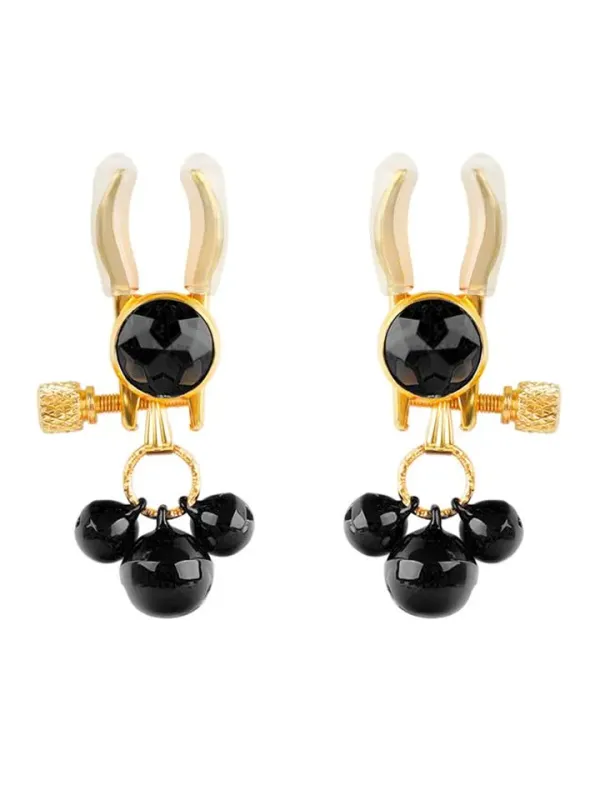 Nipple Clamps With Bells Bröstvårtsklämmor